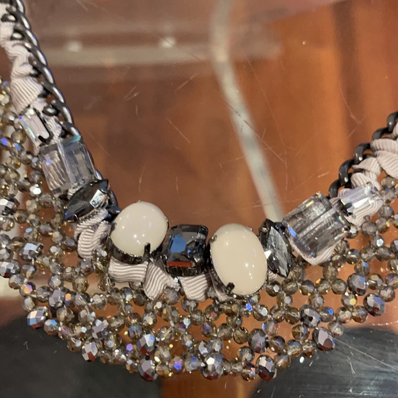 Crystal Stones & medal Spirtual Necklace - Picture 3 of 4